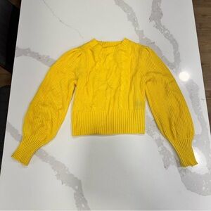 SHEIN Bright Yellow Women's Sweater